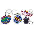 2" 3-D PVC Key Tags